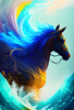 Golden-haired Horse