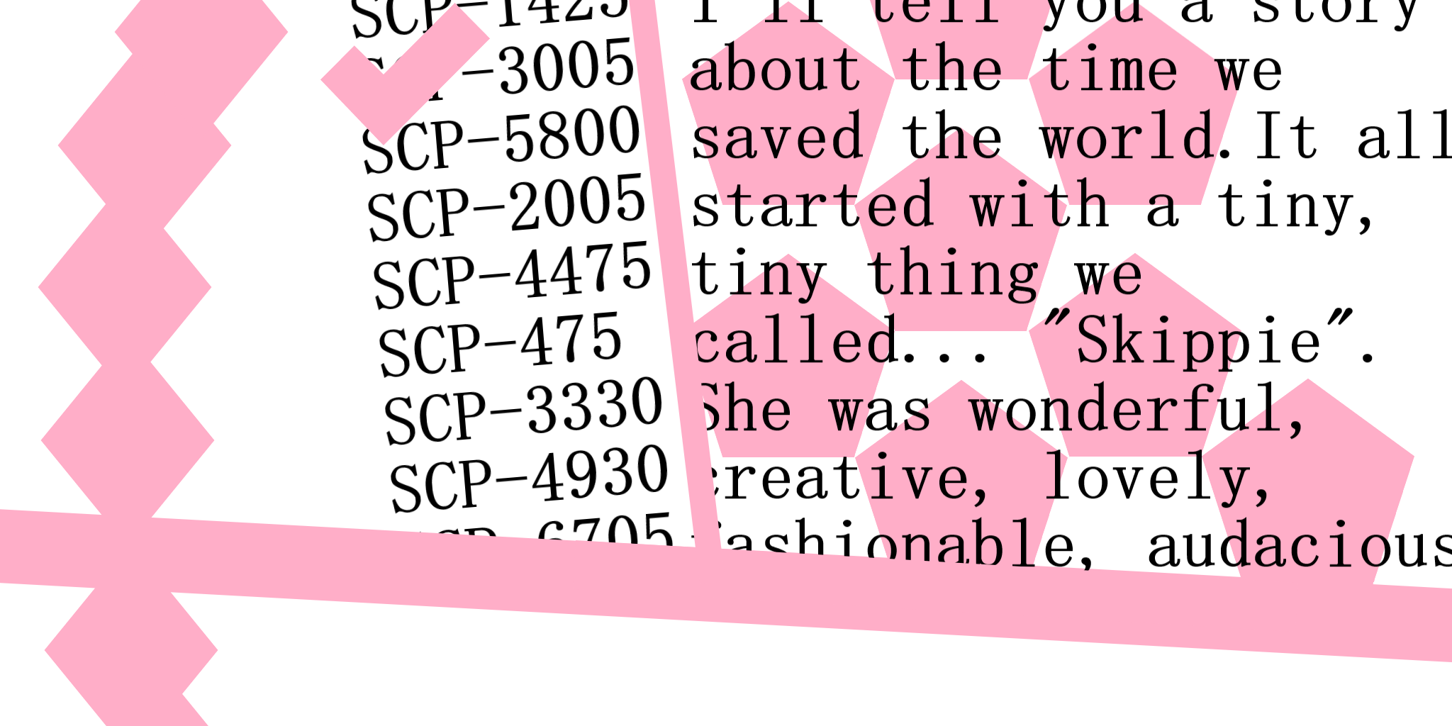 粉色赞赏(SCP-3330) 粉色赞赏(SCP-3330)