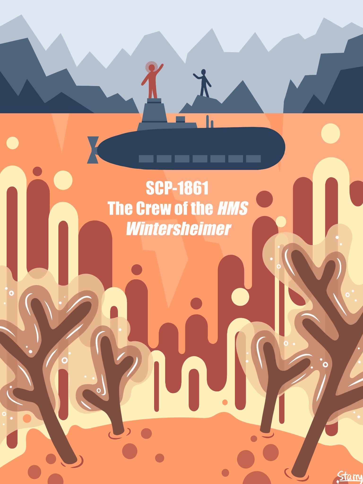 SCP-1861 HMS Wintersheimer的船员们