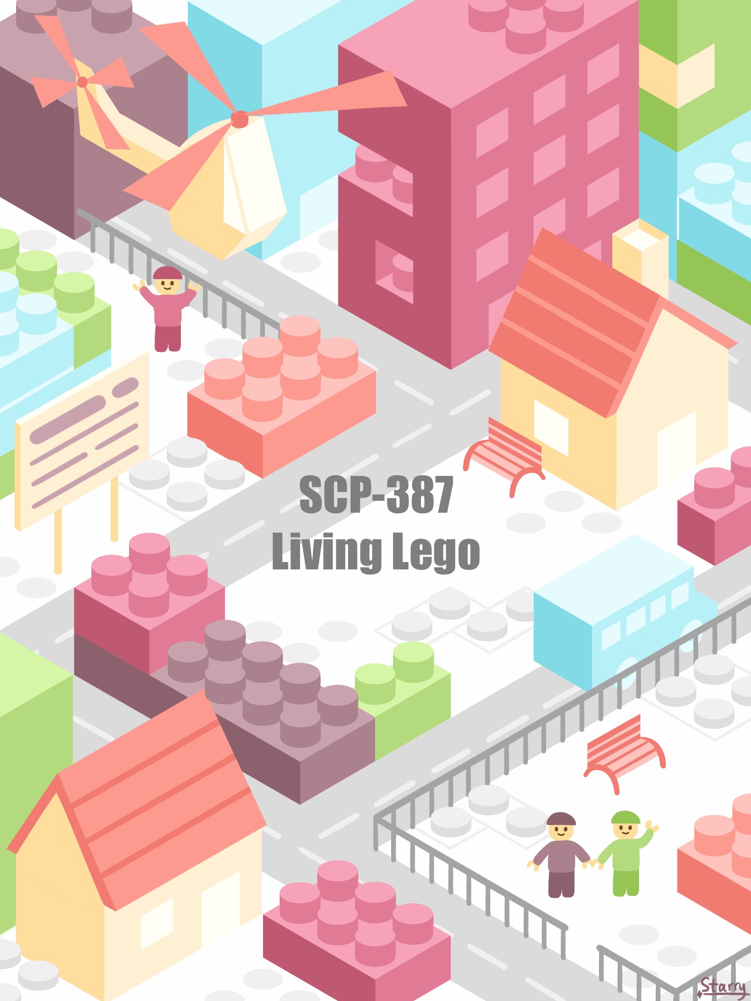 SCP-387 活体乐高