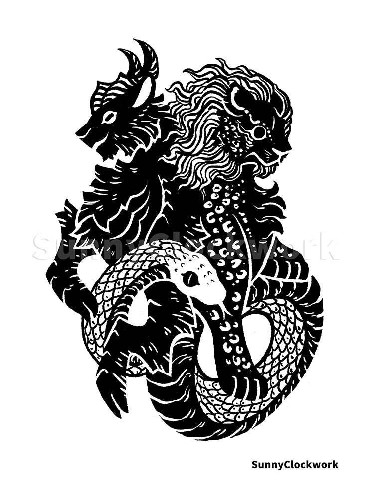 SCP-8142 - 一般通过奇美拉 01