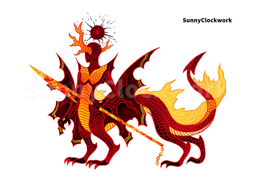 概念艺术 - 深红之王（SCP-001）