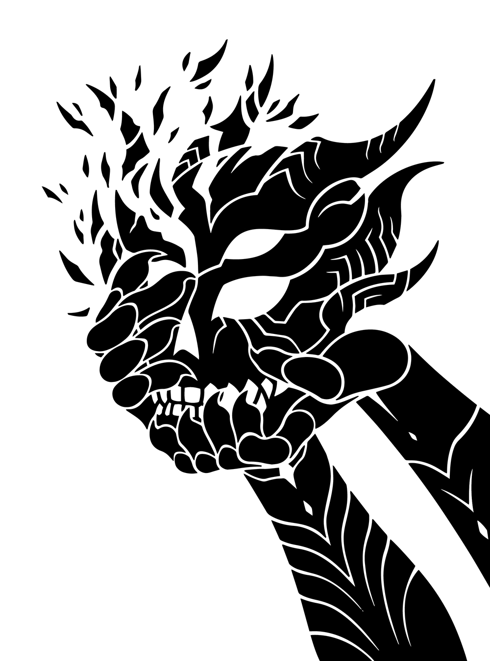 如是恶兽不复蹂躏大地