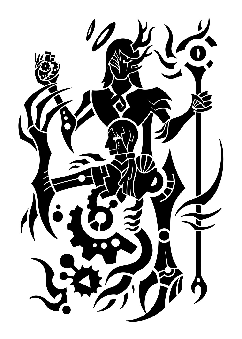 大术士Bumaro与机神教徒Bumaro